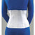 FLA 10" Lumbar Sacral Back Support with Abdominal Belt #31208 - Universal White