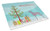 Caroline s Treasures BB8442LCB Weimaraner Christmas Glass Cutting Board Large  12H x 16W  multicolor