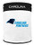NFL Carolina Panthers Canvas Laundry Basket with Braided Rope Handles