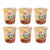 Ottogi  Cellophane Noodles Cup Ramen Hot   Spicy 6 sets - Korean food - Korean ramen - Korean Noodle Soup overseas direct shipment