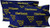 College Covers West Virginia Mountaineers Pillowcase Pair - King - Solid Includes 2 Pillowcases