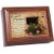 Cottage Garden Friends Woodgrain Music Box-Jewelry Box Plays Thats What Friends are for