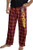 Harry Potter Adult Mens  Gryffindor House Crest Plaid Pajama Pants Medium
