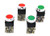 RuoFeng DPST 30mm Momentary Mushroom Head Push Button Switch AC 250V 6A 1NO 1NC 4pcs