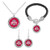 FTH Ohio State Buckeyes Logo Jewelry Combo Bracelet  Necklace  Earrings