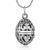 SUVANI 925 Sterling Silver Filigree Aromatherapy Egg Locket Pendant Prayer Holder Pill Box Necklace 18