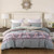 JOHNPEY King Duvet Cover Sets King Duvet Sets Various Floral Extra Soft Printed Bedding Sets 3Pcs King Duvet Cover Size Luxury Microfiber ?130GSM?