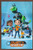 Trends International Nick Jr Rusty Rivets - Group Wall Poster  14-725  x 22-375   Mahogany Framed Version