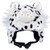 CrazeeHeads Zippy the Snow Leopard Helmet Cover