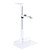 SKYZONAL Under Desk PC Mount Adjustable Computer Case Holder Wall Mount CPU Holder White