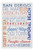 San Diego  California - Typography 55789 19x27 Premium 1000 Piece Jigsaw Puzzle for Adults