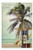 Tampa Bay  Florida - Lifeguard Shack and Palm 56611 19x27 Premium 1000 Piece Jigsaw Puzzle for Adults