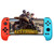 XFUNY Mobile Game Controller  Telescopic Wireless Bluetooth Controller Gamepad for Android Phone  with Flexible Joystick BlueRed