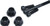 Kuryakyn 5720 Motorcycle Accent Accessory  Decorative Batwing Fairing Windshield Screws for 2014-19 Harley-Davidson Motorcycles  Gloss Black