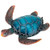 Design Toscano QL59585 Blue Sea Turtle Statue  Medium  Full Color