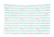 Lunarable Modern Tapestry, Pink Flamingo Birds on Horizontal Striped Bands Background Love Tropical Graphic, Fabric Wall Hanging Decor for Bedroom Living Room Dorm, 45 W X 30 L inches, Seafoam White