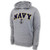 Armed Forces Gear Navy Arch Anchor Hooded Sweatshirt  Medium  Grey