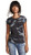 Free People Women s Camo Clare Tee  Black Combo  X-Small