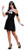 Disguise Women s Alice Angel Classic Adult Costume  Black  S 4-6 Disguise Women s Alice Angel Classic Adult Costume  Black  S 4-6