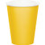 Creative Converting 240 Count Case Touch of Color Paper Hot-Cold Cups  9 oz  School Bus Yellow