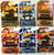 Hot Wheels Exclusive Camouflage Set of 6 Die-Cast Cars