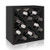 Way Basics Tabletop Wine Rack Storage and Organizer Tool-Free Assembly and Uniquely Crafted from Sustainable Non Toxic zBoard Paperboard  Black