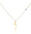 MAEMAE 14K Gold Filled Crescent Moon Pendant Necklace  I Love You to The Moon and Back  16 2  Extender