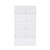 SourceOne Ten Pocket Wall Mount Business Card Holder 2-piece Set