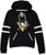 OTS NHL Pittsburgh Penguins Women s Grant Lace Up Pullover Hoodie  Logo  Large