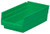 Akro-Mils 30130 12-Inch by 6-Inch by 4-Inch Plastic Nesting Shelf Bin Box, Green, Case of 12