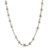 NOVICA Jade Cultured Freshwater Pearl -925 Sterling Silver Station Necklace  Enduring Classic