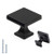 Kitchen Cabinet Knobs Black 25 Pack - PH6785BK Peaha Cabinet Drawer Knobs 1-1inch Width Square Knobs for Bathroom Cabinets Black Drawer Knobs Cabinet Hardware Black