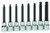 Williams 31947 8-Piece Ball Tip Hex Bit Socket Set