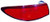 OE Replacement Ford Escort Driver Side Taillight Assembly Partslink Number FO2800161