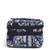 Vera Bradley Signature Cotton Jewelry Organizer Train Case  Deep Night Paisley