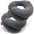 BCOZZY Chin Supporting Travel Pillow- Keeps The Head from Falling Forward- Comfortably Supports The Head  Neck and Chin in Any Sitting Position- Adult Size  Set of 2  Gray  Gray
