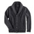 VOBOOM Men s Knitwear Button Down Shawl Collar Cardigan Sweater with Pockets Dark Grey  M
