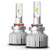 Suprior LED Headlight Bulbs All-in-One Conversion Kit-HB3 9005 H10 6000LM 6000K Cool White High power chips-3 years warranty