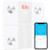 Homever Body Fat Scale Smart BMI Scale Digital Bathroom Wireless Weight Scale  Body Composition Analyzer with Smartphone App with Bluetooth  400 lbs -