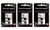 SIM Card Adapter KIT 3-Pack by R-SIM -9 Total Adapters Nano to Micro  Nano to Regular  Micro to Regular- with SIM Extractor-Pin Ejector -Black-