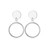 Sllaiss 925 Sterling Silver Double Circle Disc Drop Earrings Geometric Round Dangle Earrings for Women Lightweight Statement Earrings Sllaiss 925 Sterling Silver Double Circle Disc Drop Earrings Geometric Round Dangle Earrings for Women Lightweight Statement Earrings