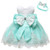 Baby Girls Party Dress Princess Flowers Wedding Dresses Toddler Pageant Tulle Tutus Light Green Baby Girls Party Dress Princess Flowers Wedding Dresses Toddler Pageant Tulle Tutus Light Green