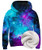 Idgreatim Boys Girls Pullover Hoodie 3D Galaxy Printed Sweatshirts Long Sleeve Novelty Teen Hooded Jackets 6-7 Years