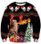 Idgreatim Teens Boys Girls Funny Spitfire Boxing Cats Graphic Pullover Ugly Christmas Sweatshirt Sweater S
