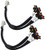 labwork 2pcs Ignition Coil Harness Set Fit for LS1 LS6 Engine Relocation Brackets