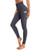 OUGES Womens High Waist Yoga Pants with Pockets Workout Running Leggings-Gray XL-