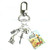 Romeo and Juliet William Shakespeare Clay Mini Book Key Chain Bag Purse Backpack Clasp Clip Lock