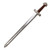 LOOYAR Vikings Viking Age Middle Ages Medieval PU Foam Sword Weapon Toy for Berserker Soldier Knight Warrior Costume Battle Play Halloween Cosplay LAR