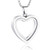 zeqingjw Glass Cremation Jewelry Necklace for Ashes Heart Memorial Lockets for Ashes Stainless Steel Keepsake Urn Ashes Pendants -Silver-