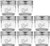 Ball Mason Jars  Collection Elite  Regular Mouth - 4 oz- 4 Pack - Total 8 Jars